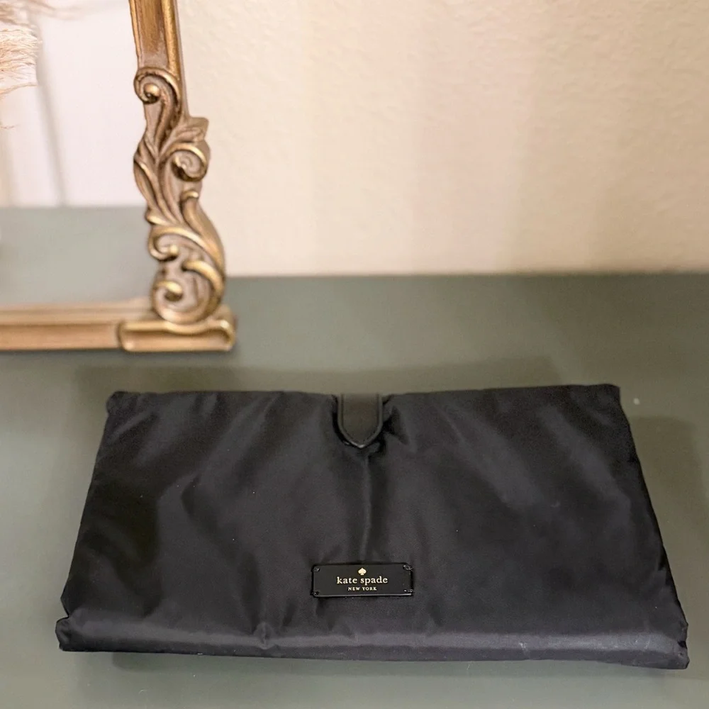 Kate Spade Black Nylon Diaper Bag Tote - Picture 7 of 7